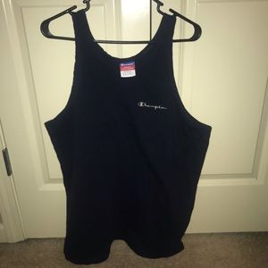 Navy blue vintage Champion tank
